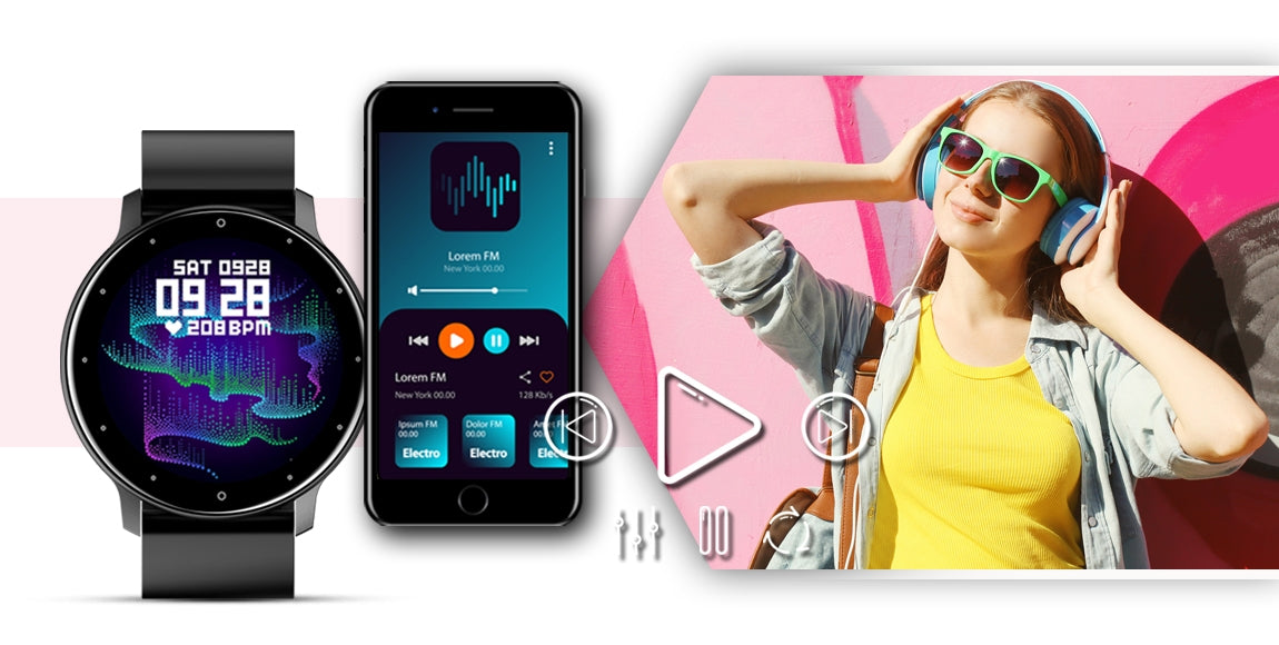 Smartwatch GIEWONT Czarny GW120-2 Pro