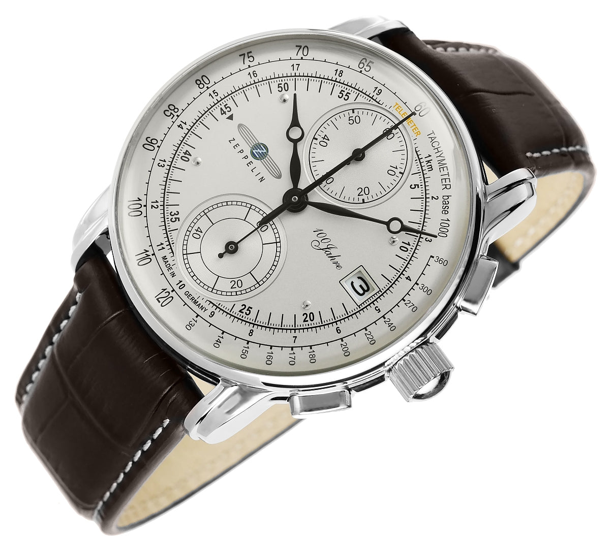 Zegarek Męski ZEPPELIN 100 Yahre Chronograph 8670-1 + BOX
