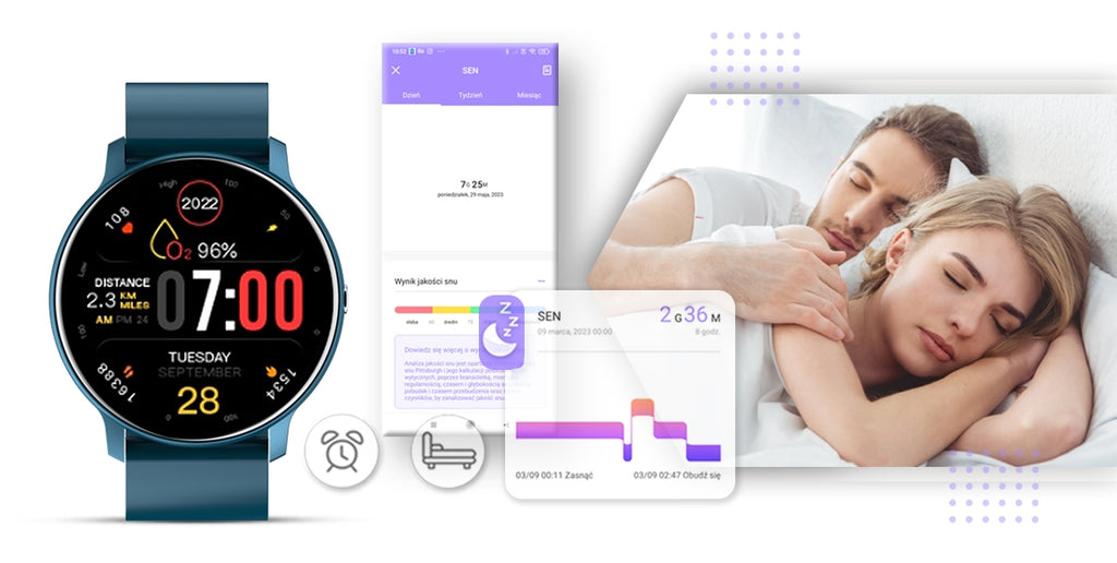 Smartwatch GIEWONT Niebieski GW120-4