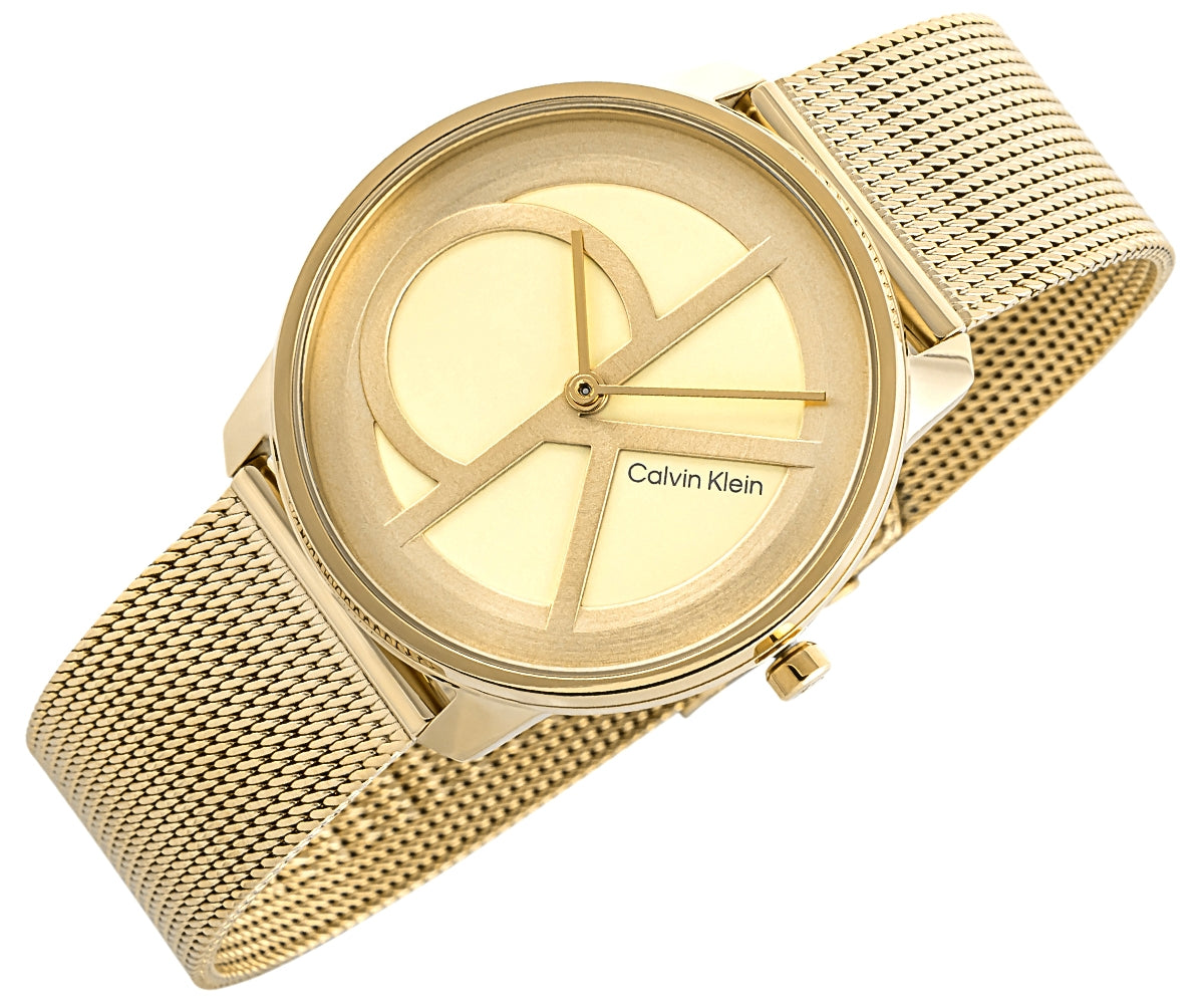 Zegarek Damski CALVIN KLEIN Iconic Mesh 25200034 + BOX