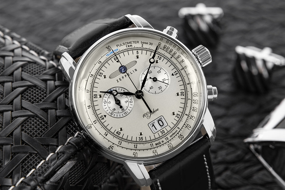 Zegarek Męski ZEPPELIN 100 Yahre 7690-1 + BOX