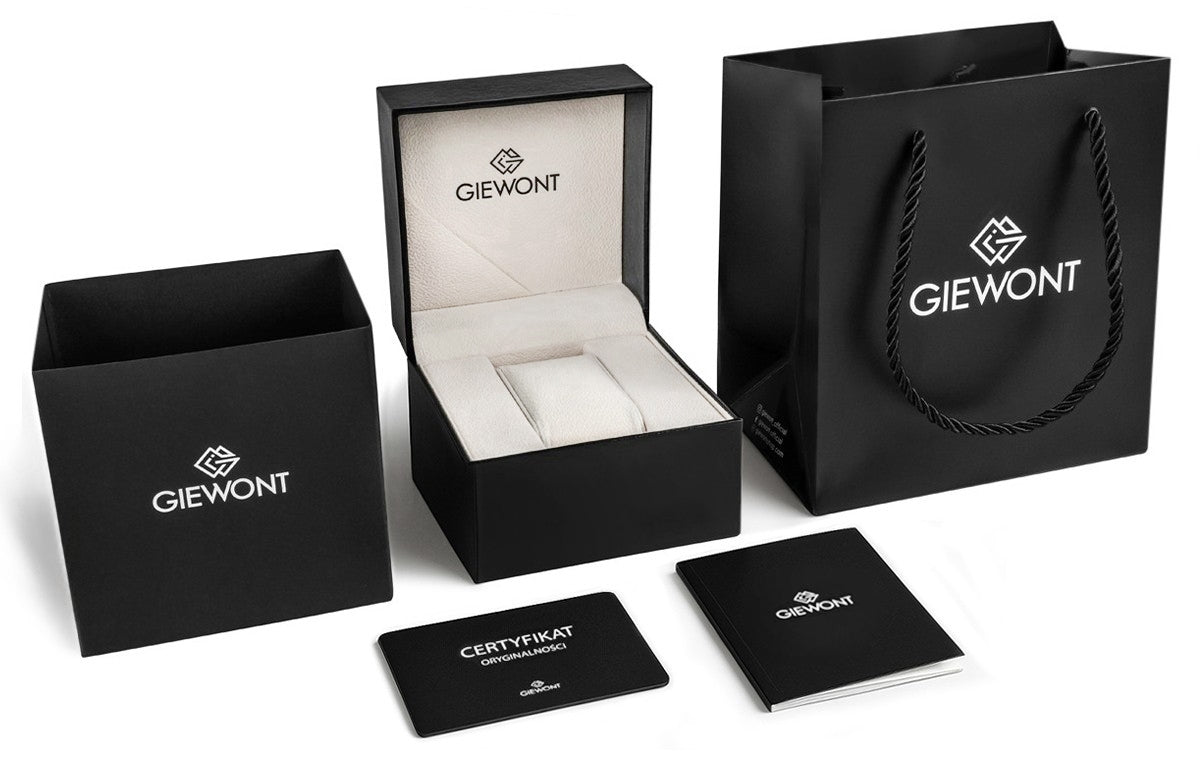 Zegarek Męski Giewont Chronograph Sapphire Brązowo Zielony GW3520-A6