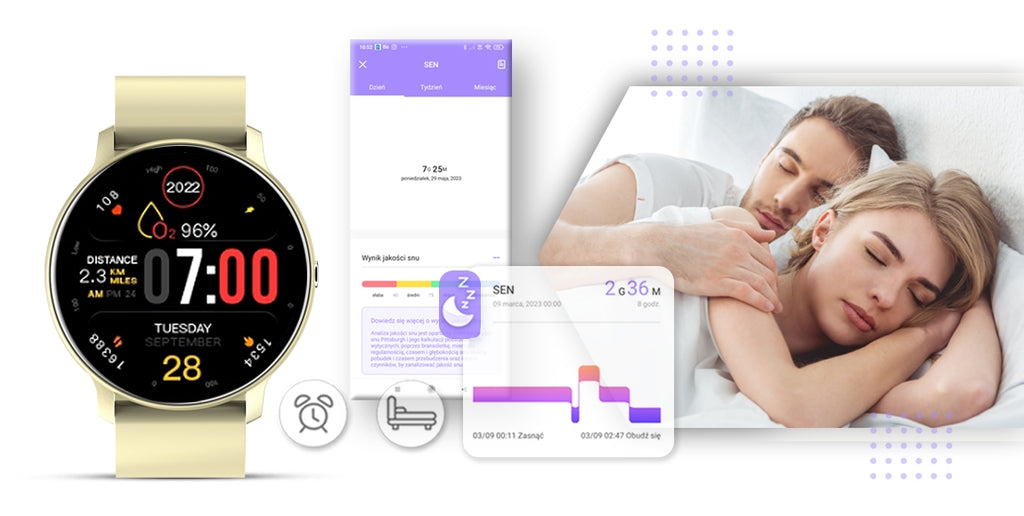 Smartwatch GIEWONT Ecru GW120-6