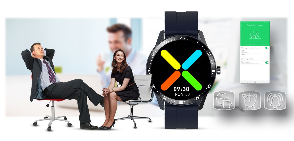 Zegarek SMARTWATCH G.ROSSI SW018-5