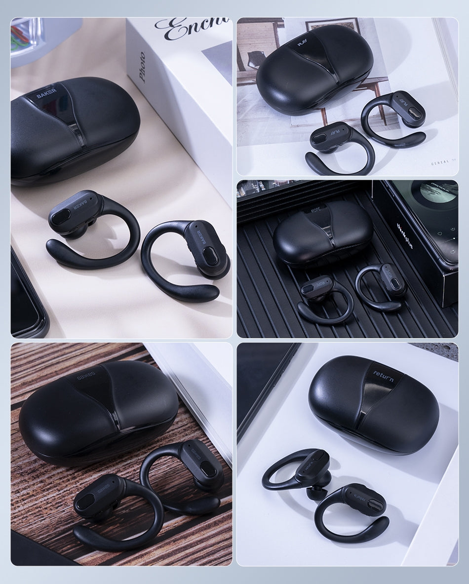 Słuchawki bezprzewodowe douszne LENOVO Thinkplus LivePods XT80 Czarne