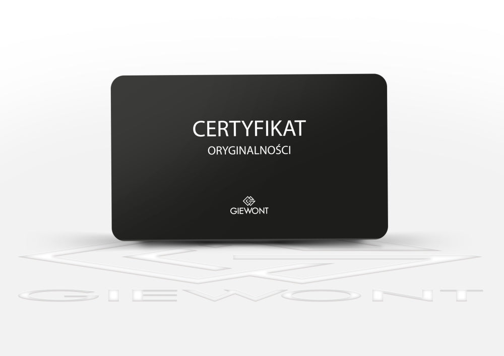 Zegarek Męski Giewont Chronograph Sapphire Czarny GW6310-B1