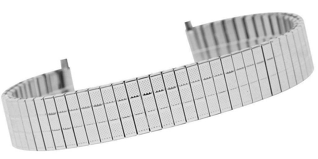 Bransoleta rozciągana Srebrna HQ  18 do 22 mm 107S-18/22