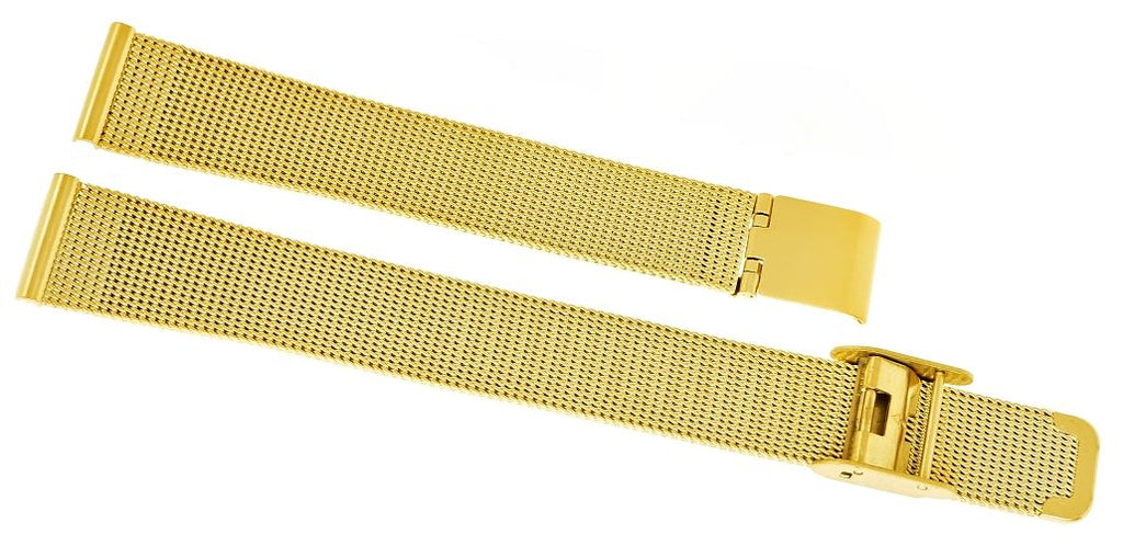 Bransoleta Siatka Złota 14 mm 301G14