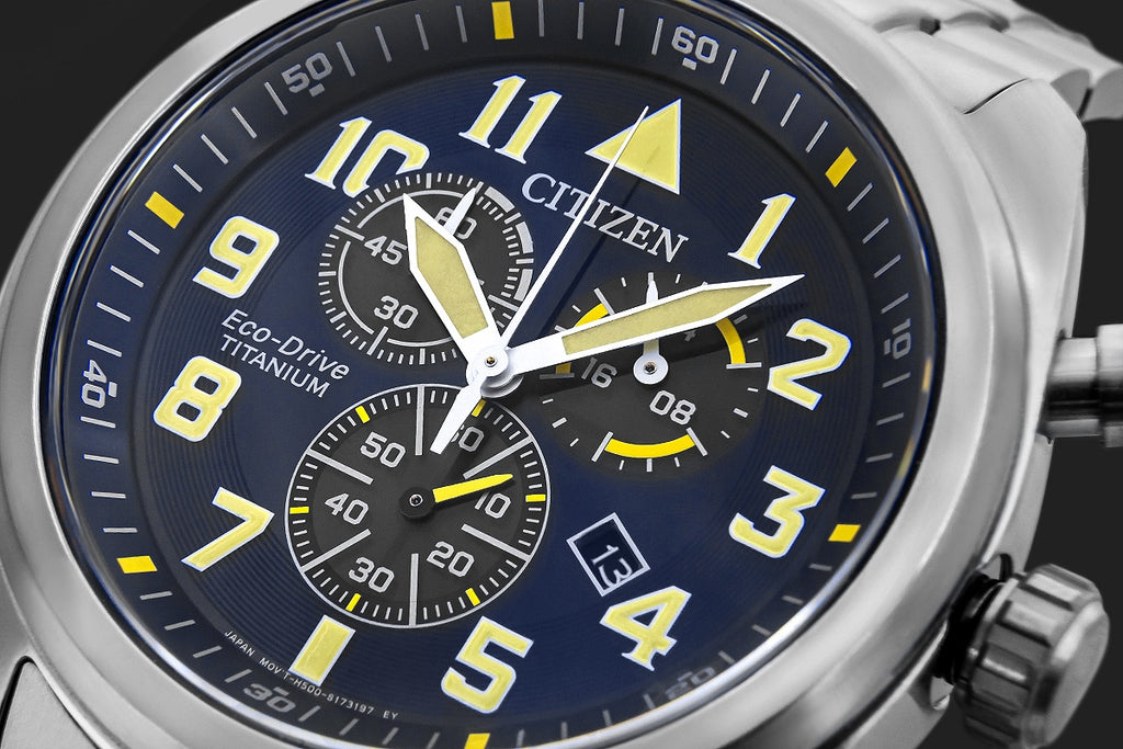 Zegarek Męski CITIZEN Super Titanium Eco-Drive AT2480-81L + BOX