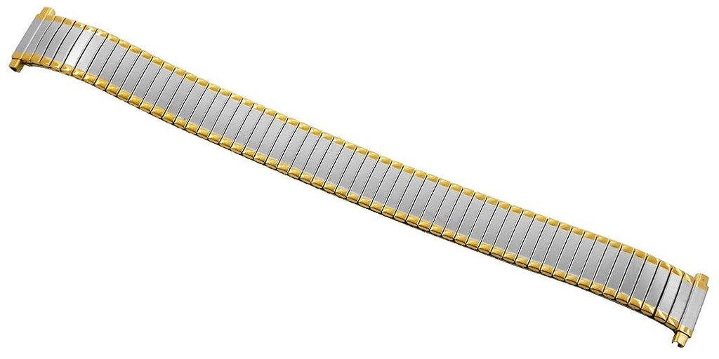 Bransoleta rozciągana Srebrno Złota HQ  12 do 16 mm 104SG-12/16