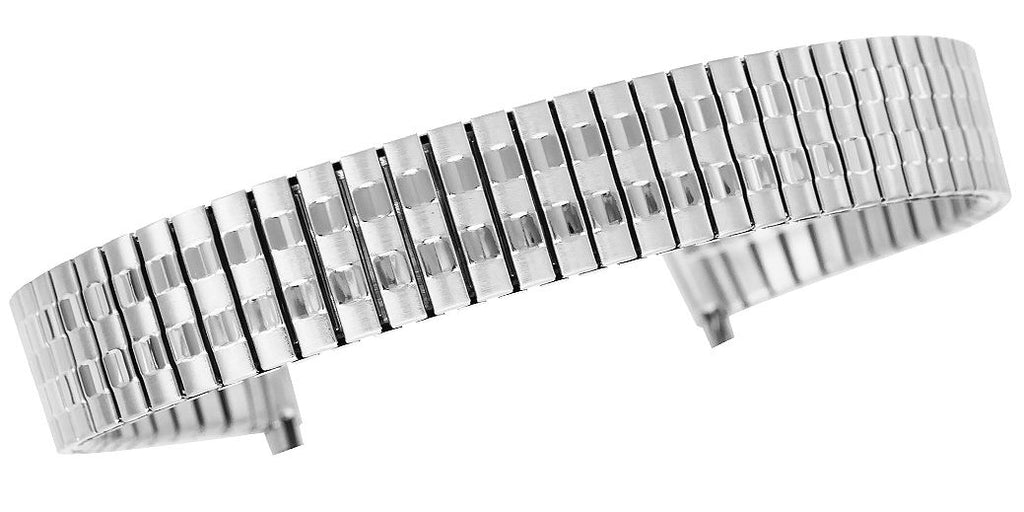 Bransoleta rozciągana Srebrna HQ  12 do 16 mm 111S-12/16