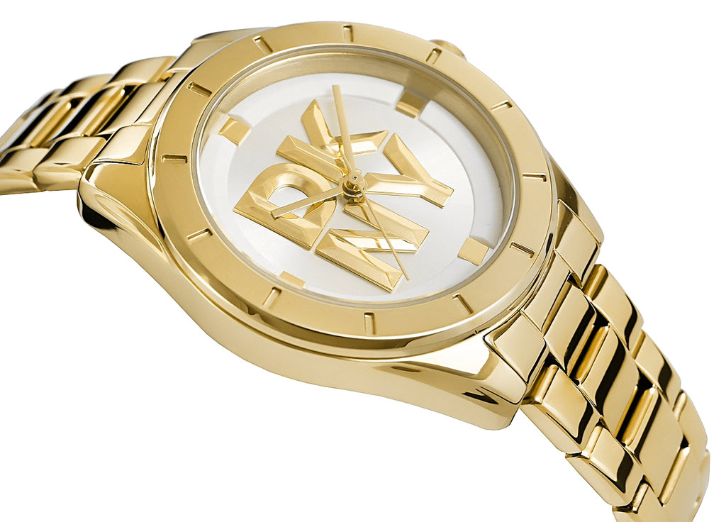 Zegarek Damski DKNY Chambers Midi Gold DK1L016M0065 + BOX