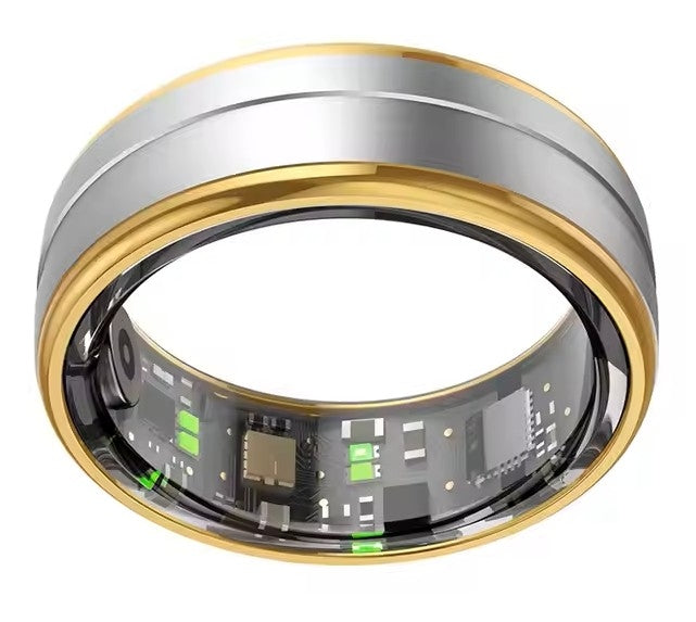 Smart Ring RUBICON R6 Gold/Silver SIZE-10(US) SMARUB325