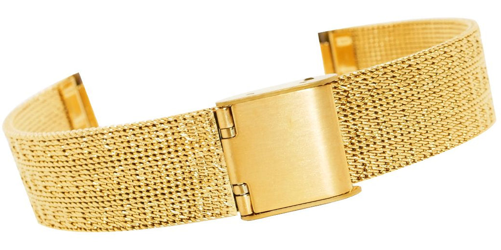 Bransoleta Fashion Mesh Złota IPG 14 mm FA14G