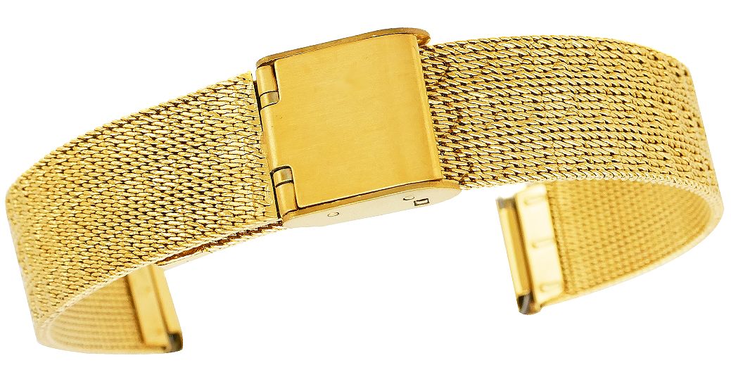 Bransoleta Fashion Mesh Złota IPG 14 mm FA14G