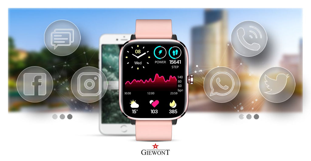 Smartwatch Giewont Różowy GW230-1