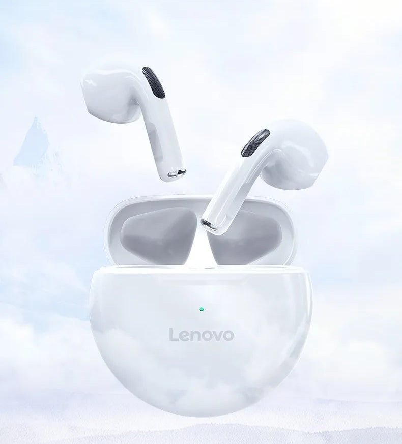 Słuchawki bezprzewodowe douszne LENOVO HT38 Białe