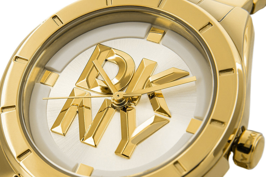 Zegarek Damski DKNY Chambers Midi Gold DK1L016M0065 + BOX