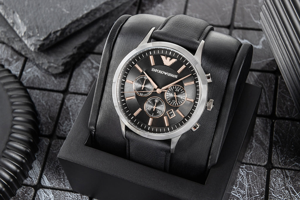 Zegarek Męski EMPORIO ARMANI Renato AR11431 + BOX