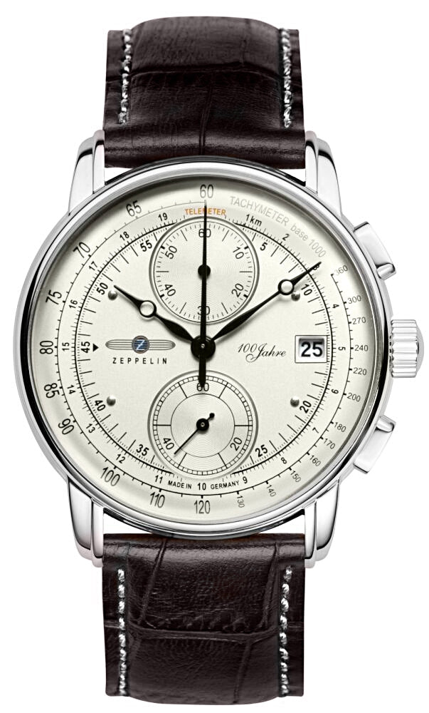Zegarek Męski ZEPPELIN 100 Yahre Chronograph 8670-1 + BOX